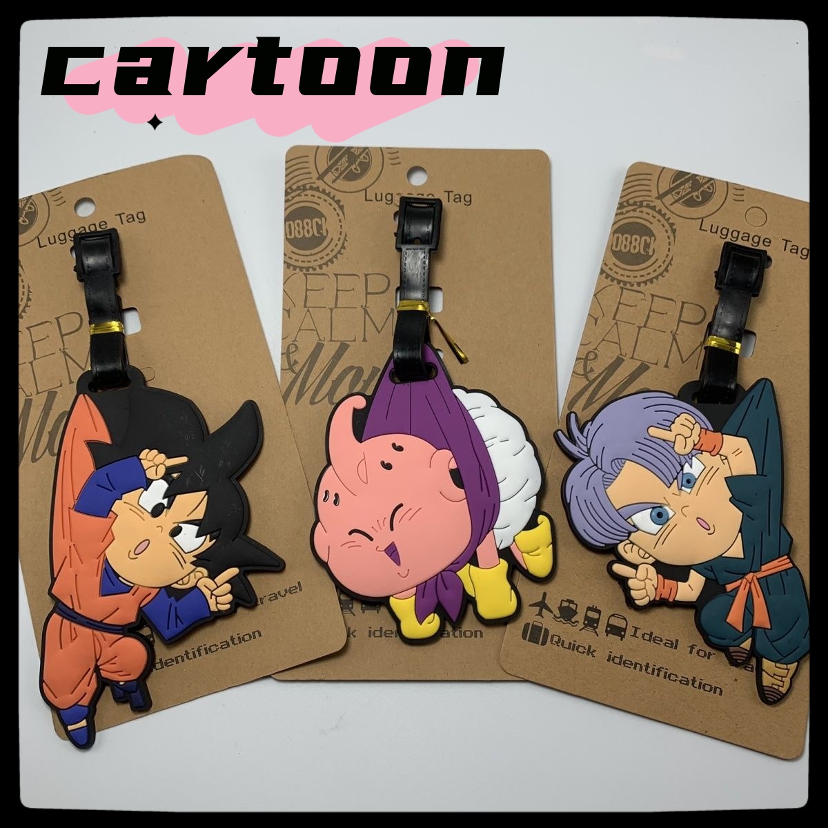 Travel Accessories In Japan - dragon ball anime cartoon Goku Majin