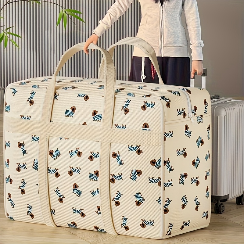 Travel Accessories New - 1pc Foldable Luggage Organizer Bag with
