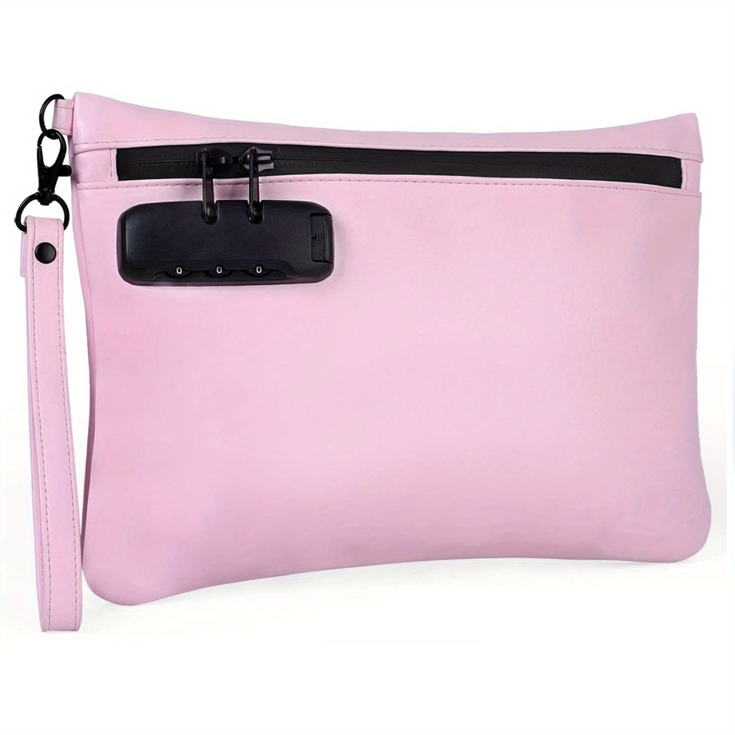 Travel Accessories Pink - PINK Pouch Bag with Combination Loc
