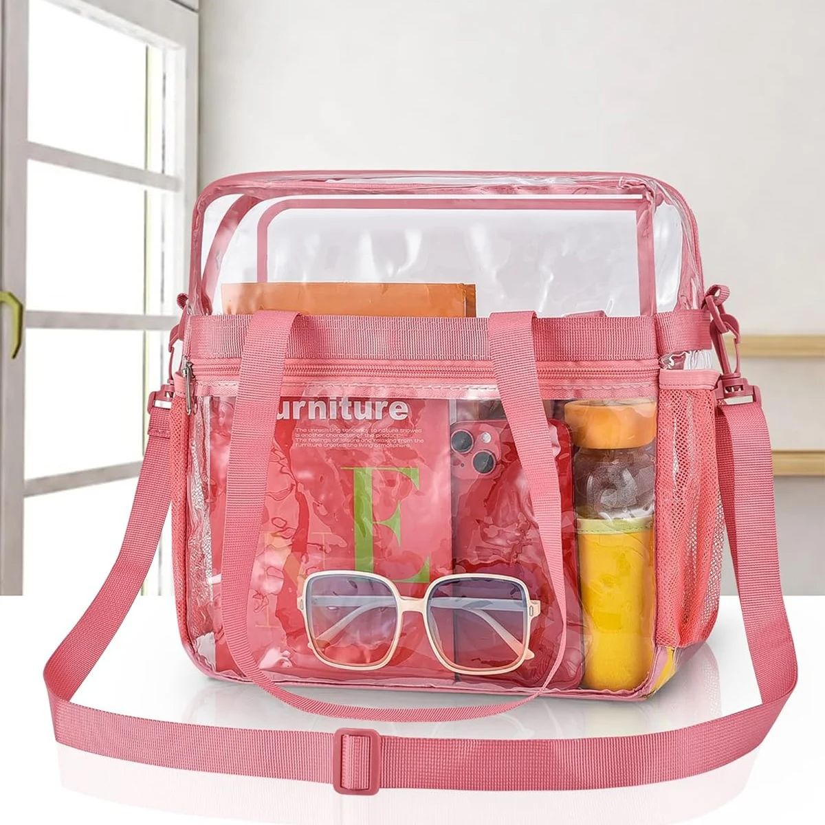 Pink Portable PVC Travel Bag f - Travel Accessories Pink review and price