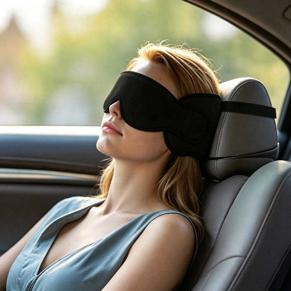 Travel Sleep Mask Airplane Car - Eye Mask Sleep Travel review and price