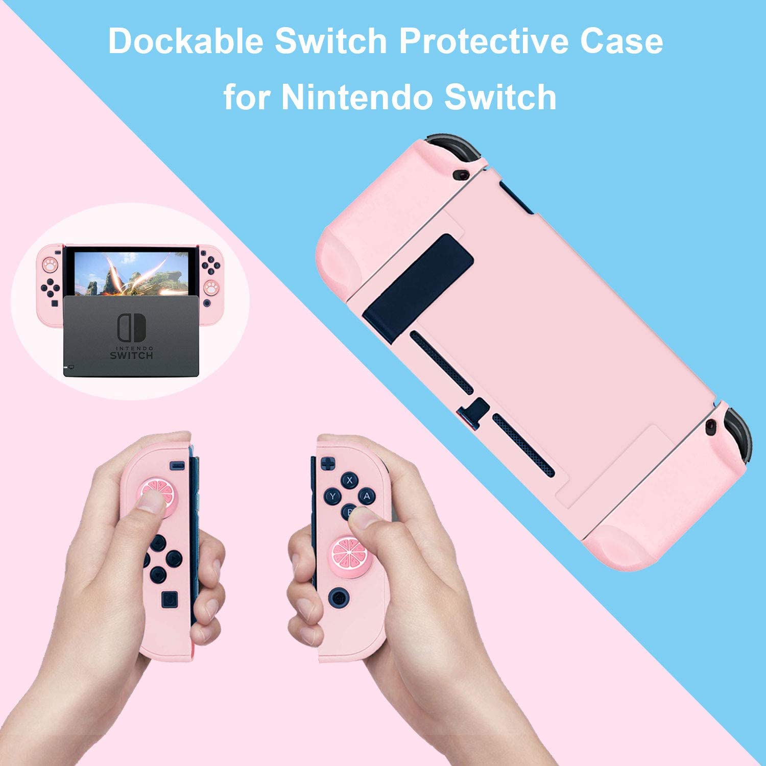 For Nintend Switch Case Bundle - Travel Accessories Pink review and price