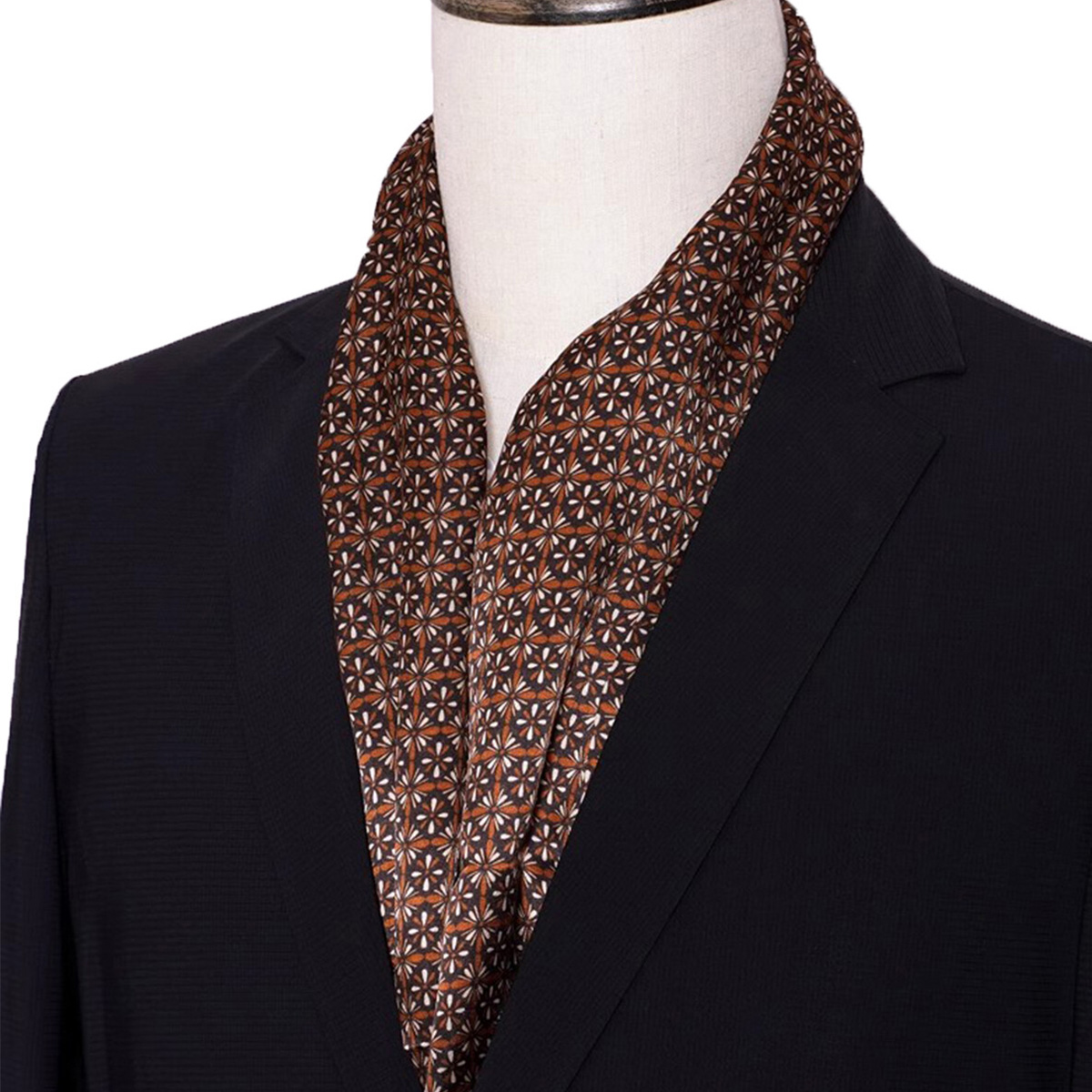 New Men's Stripe Silk Scarf Ho - Travel Accessories New review and price