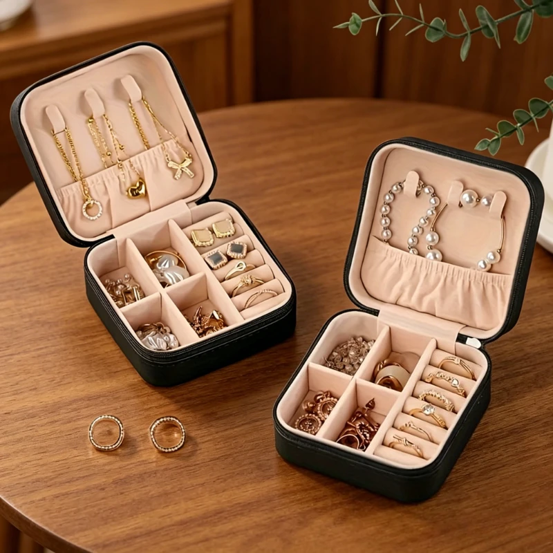 Mini Jewelry Box Portable Jewe - Accessories Travel Jewelry Box review and price