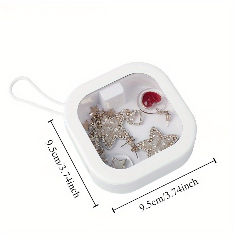 1pc Pink Jewelry Box Portable  - Accessories Travel Jewelry Box review and price