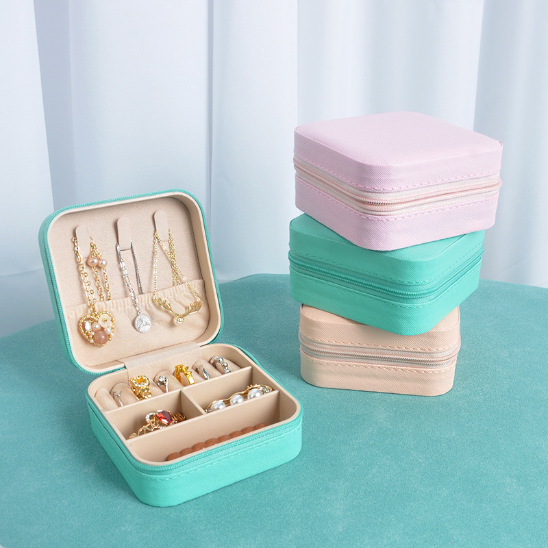 Colorful Simple Convenient Jew - Accessories Travel Jewelry Box review and price