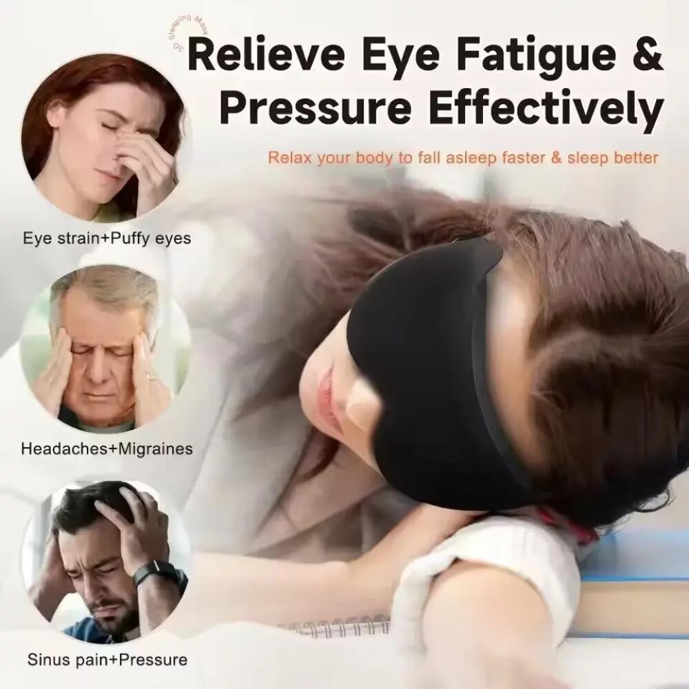 New 3D Sleep Eye Mask Stereosc - Eye Mask Sleep Travel review and price