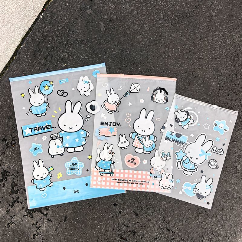 Kawaii Miffy Cartoon Storage B - Travel Accessories Pink review and price