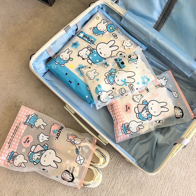 Kawaii Miffy Cartoon Storage B - Travel Accessories Pink review and price