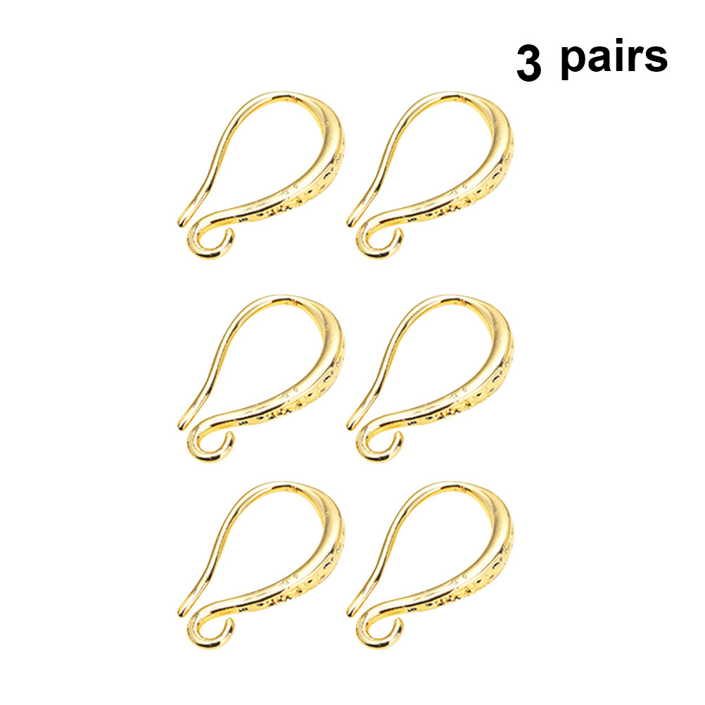 3Pair Durable Ear Hook Earring - Travel Accessories Shops review and price