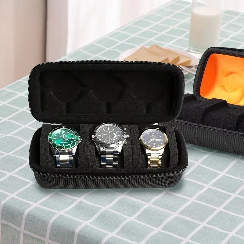Travel Case for Watch with 3 S - Accessories Travel Jewelry Box review and price