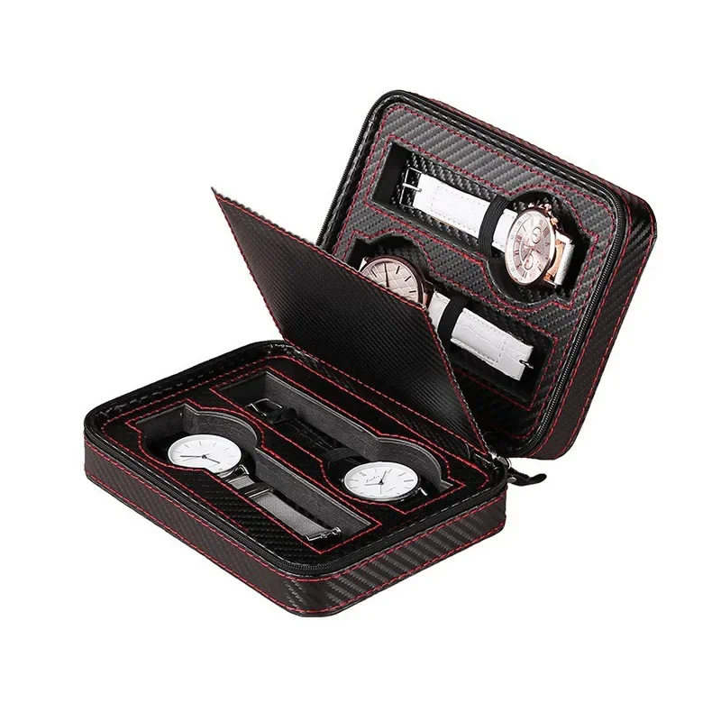 4-Slot Portable Watch Storage  - Accessories Travel Jewelry Box review and price