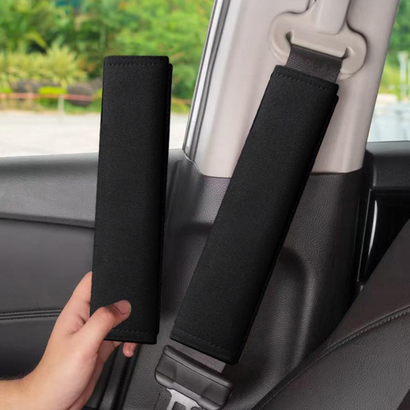 1/2pcs Soft Seat Belt Covers C - Travel Accessories For Car review and price