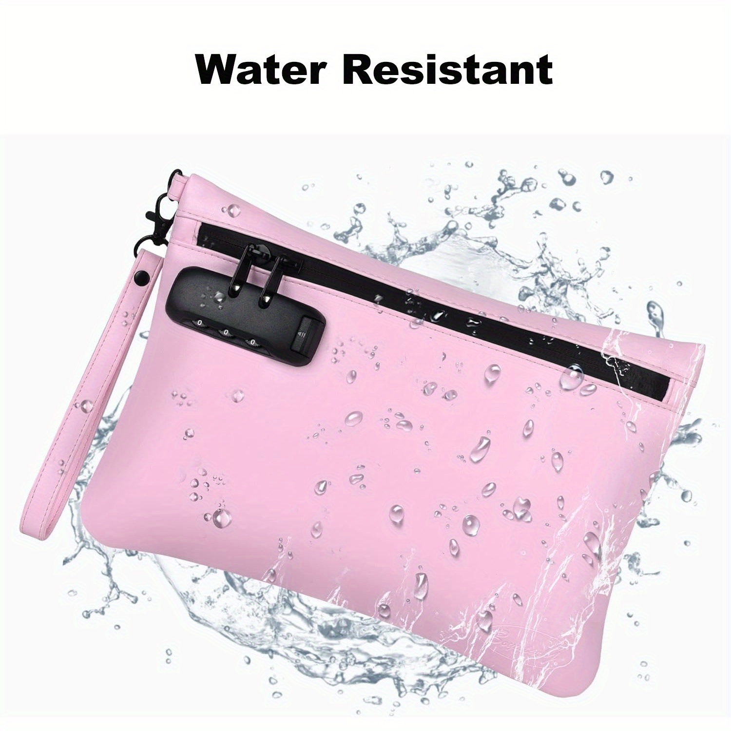 PINK Pouch Bag with Combinatio - Travel Accessories Pink review and price