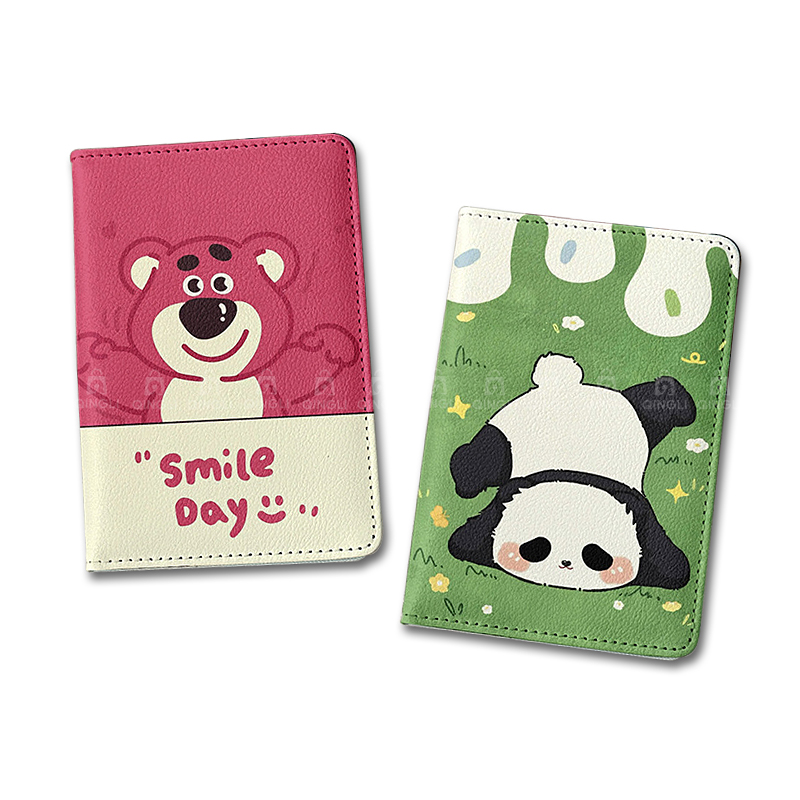 Cute Panda Passport Cover Girl - Travel Accessories Pink review and price