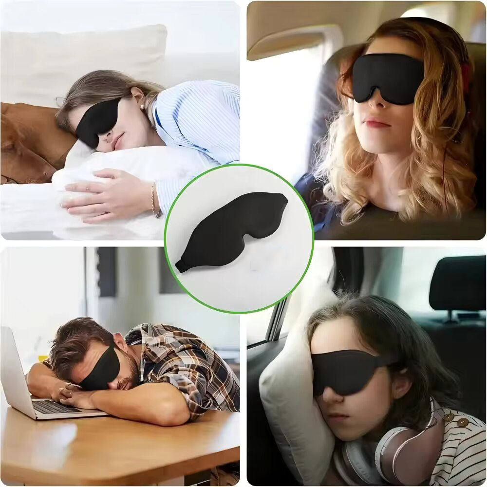 3D Eye Mask, Comfortable & Bre - Eye Mask Sleep Travel review and price