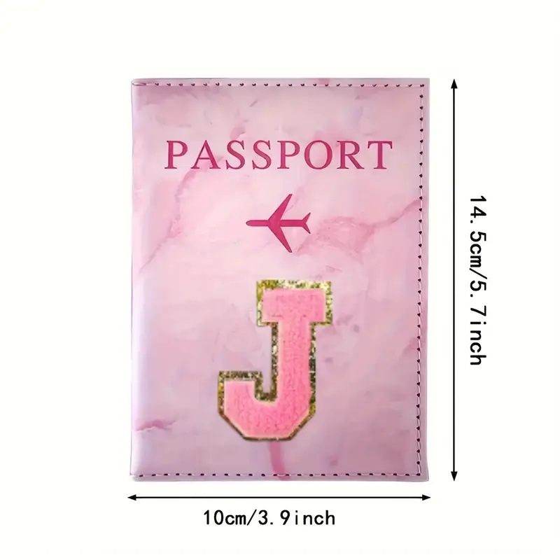 Pink PU Leather Passport Holde - Travel Accessories Pink review and price