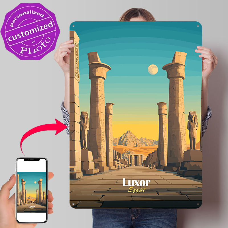 Luxor Egypt Travel Metal Poste - Travel Accessories Egypt review and price