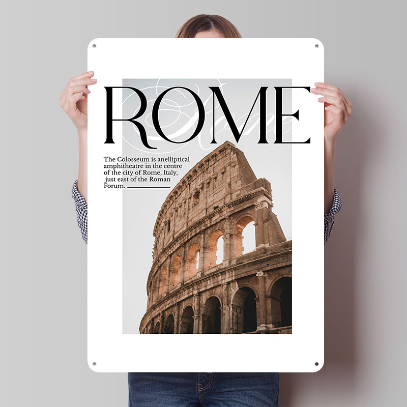 Rome Colosseum Travel Poster C - Travel Accessories Rome review and price