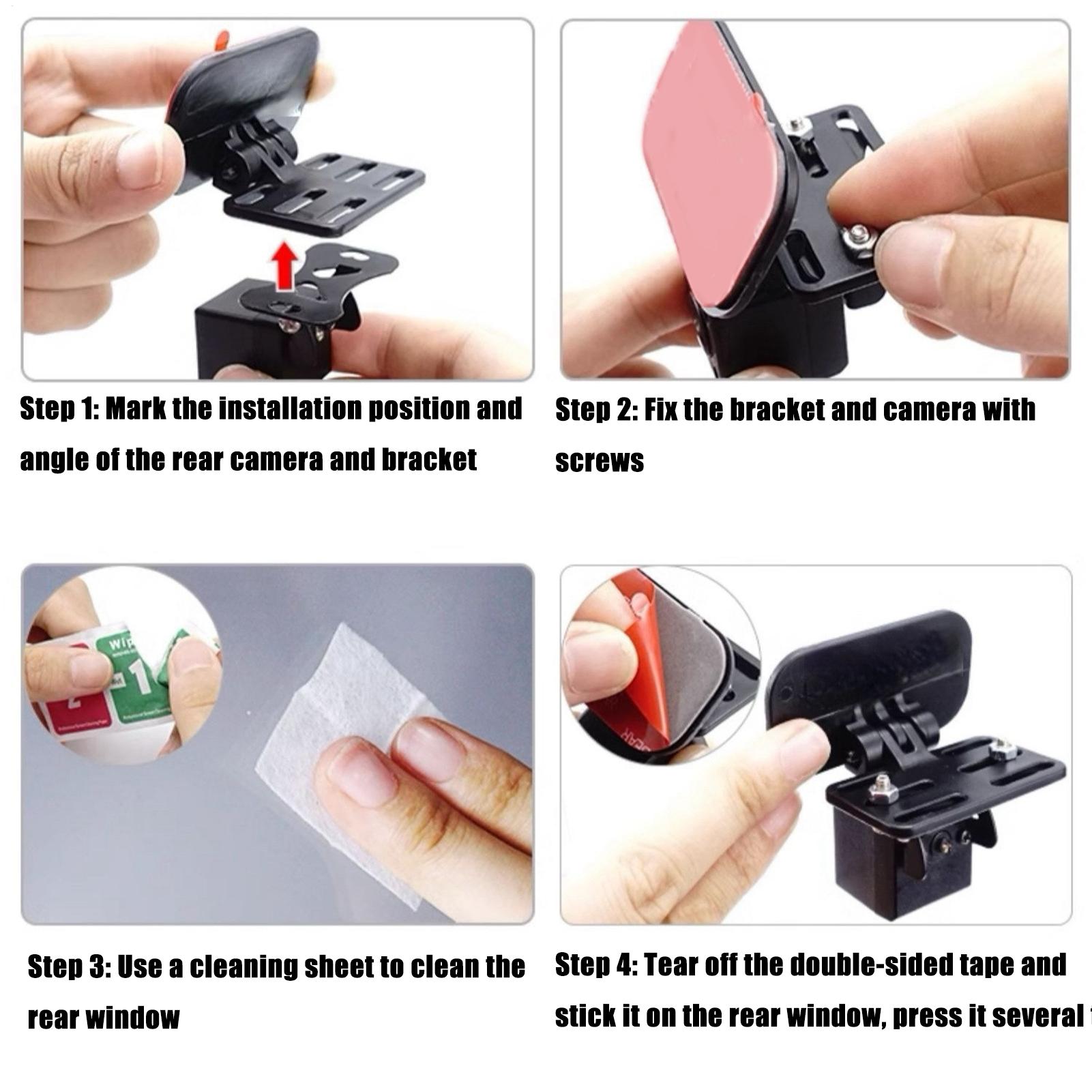 Rear Dash Cam Window Mount Sta - Travel Accessories For Car review and price