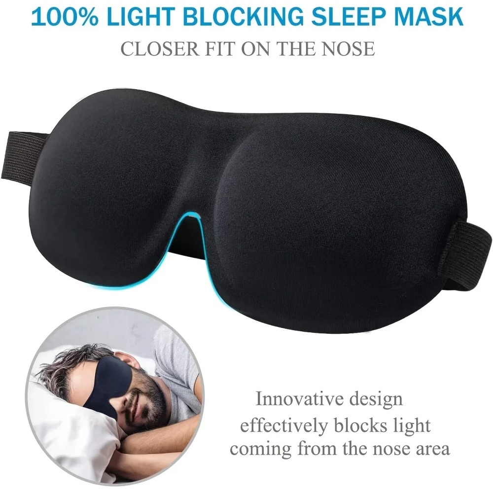 3D Sleep Mask Blindfold Sleepi - Eye Mask Sleep Travel review and price