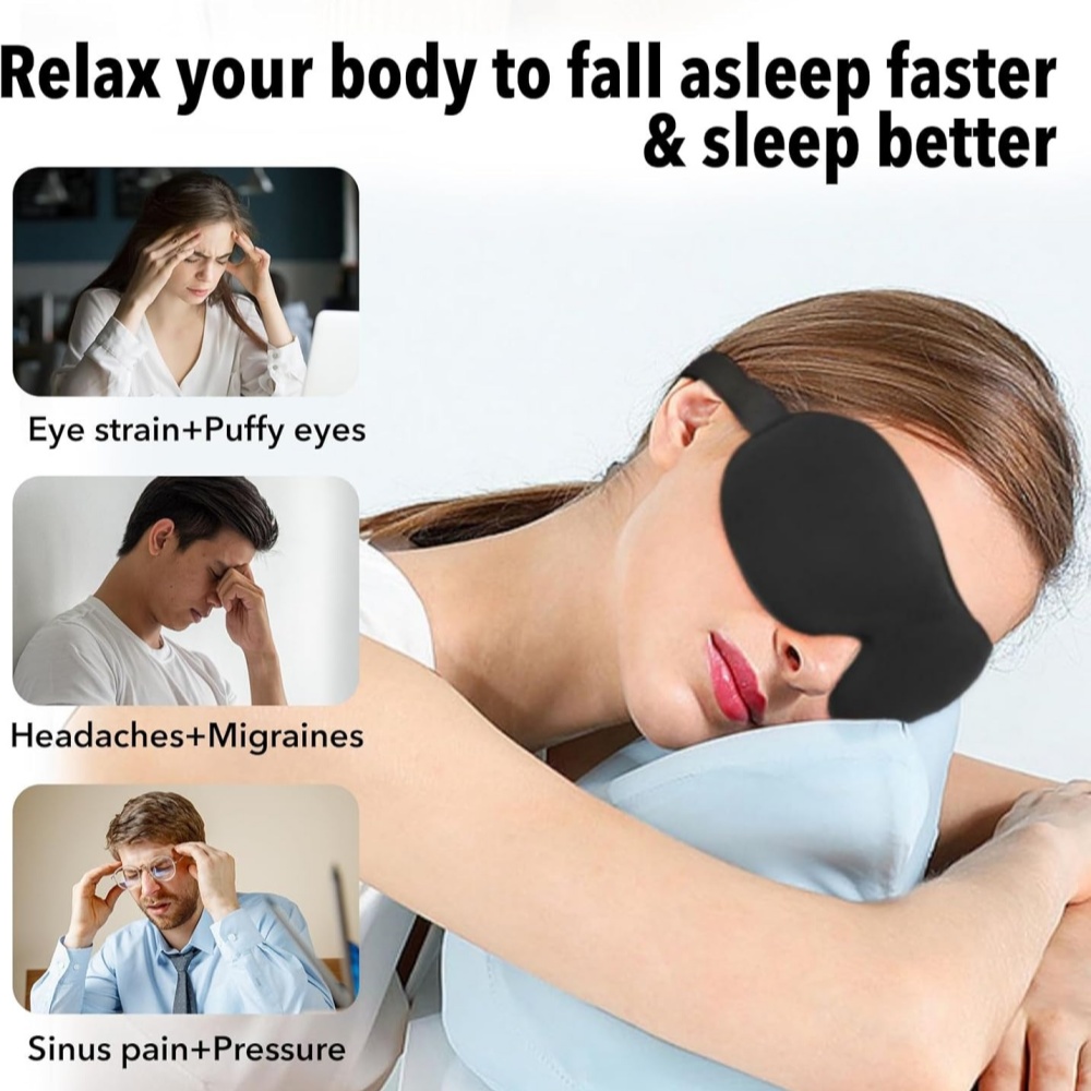 3D Sleep Mask Blindfold Sleepi - Eye Mask Sleep Travel review and price