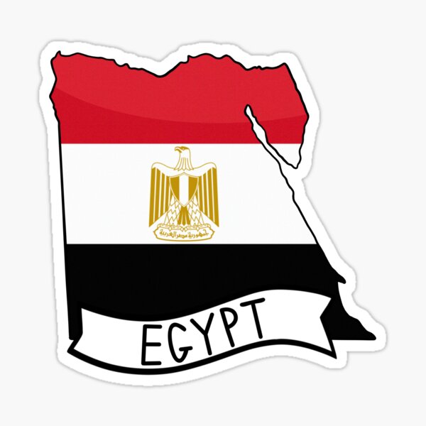 Egypt Decal Egypt Map with Fla - Travel Accessories Egypt review and price